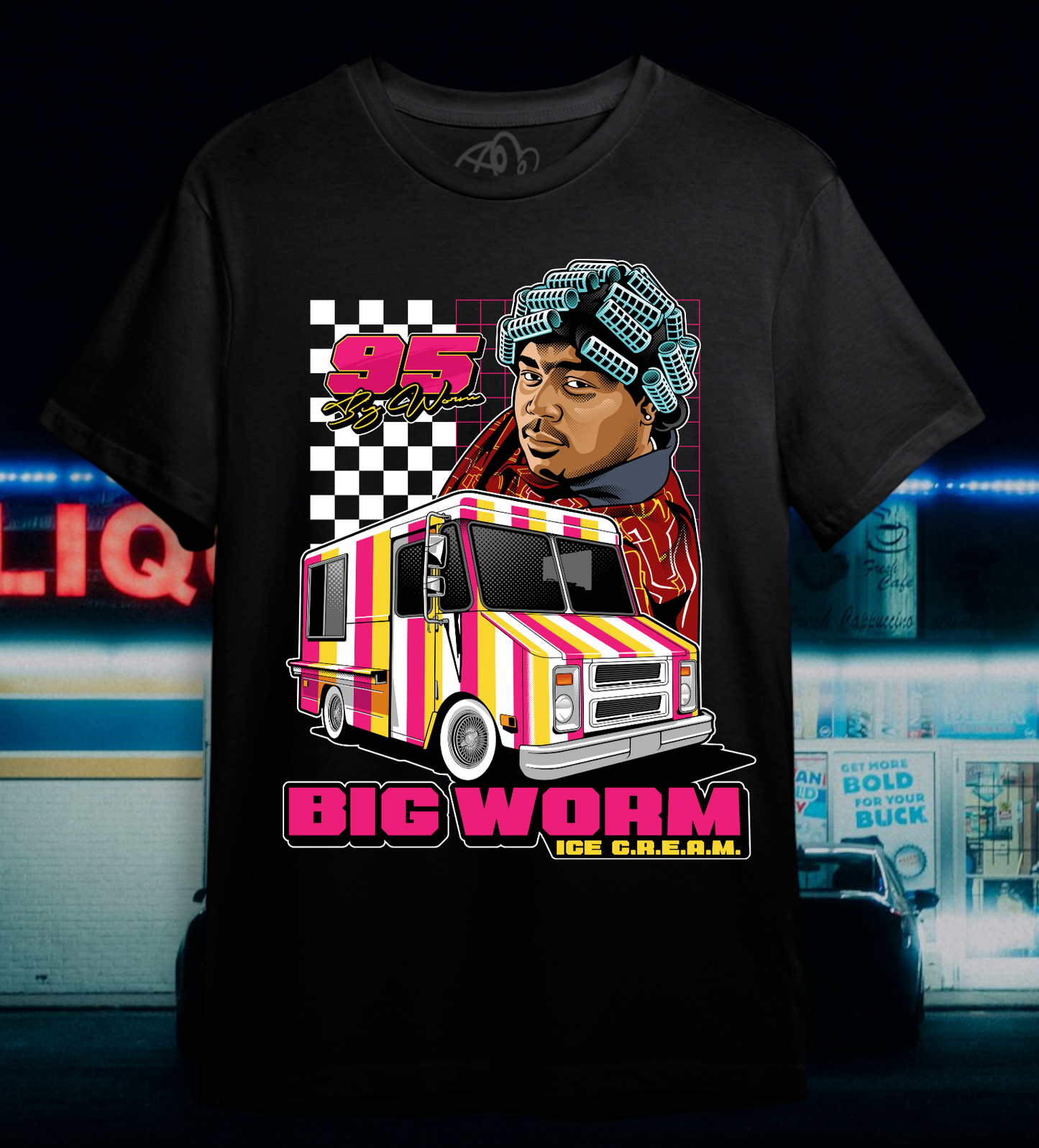 BIG PERM TEE