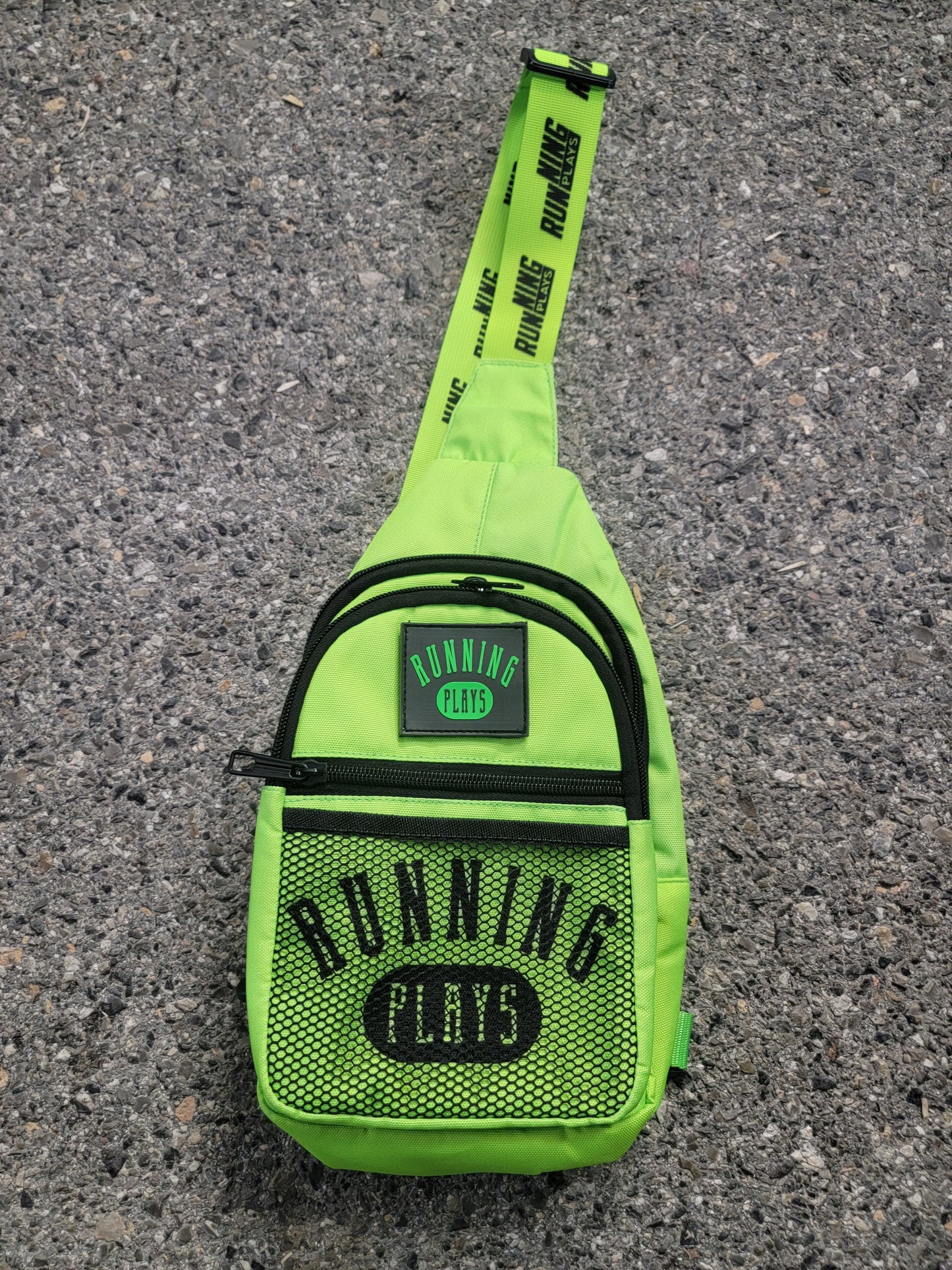 Running Plays OG sling bag